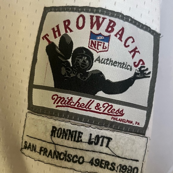 Authentic Ronnie Lott NFL Jersey! Excellent condition! - Picture 3 of 4